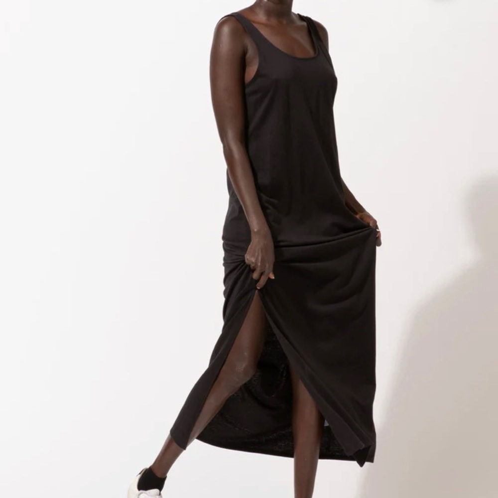 Threads 4 Thought High Low Tank Dress (Black)